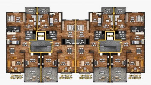 ARMA İNŞAAT KESTANECİ MAZAR-I ŞAHANE KONUTLARI